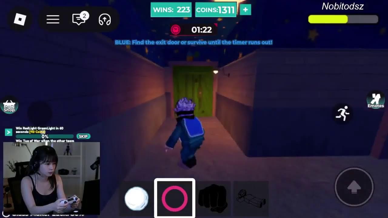 Playing Squid Game X On Roblox till i win 