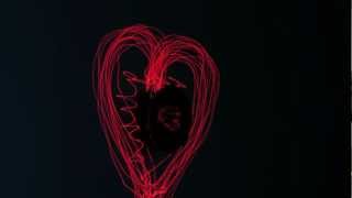 Valentines day laser hearts 2013