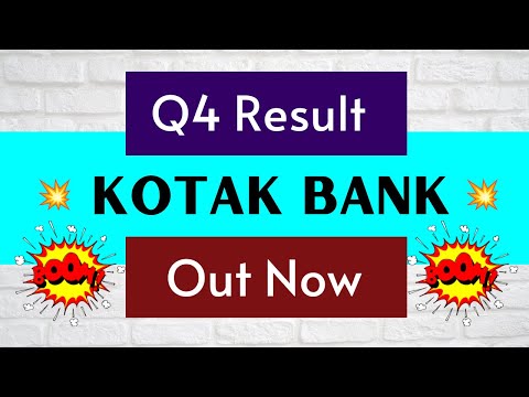 Kotak bank q4 results 2023 | Kotak bank q4 results | Kotak bank share latest news | Kotak Mahindra