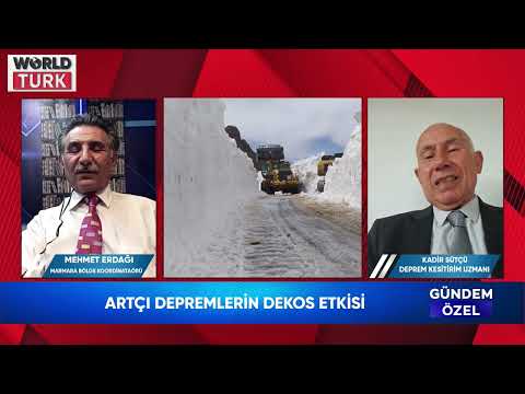 DEPREM KESTİRİM UZMANI KADİR SÜTÇÜ GÜNDEM ÖZEL'DE.