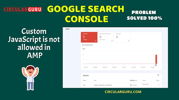 Custom JavaScript is not allowed in AMP (GSC Error)- 100% Solution (Google Web Stories)