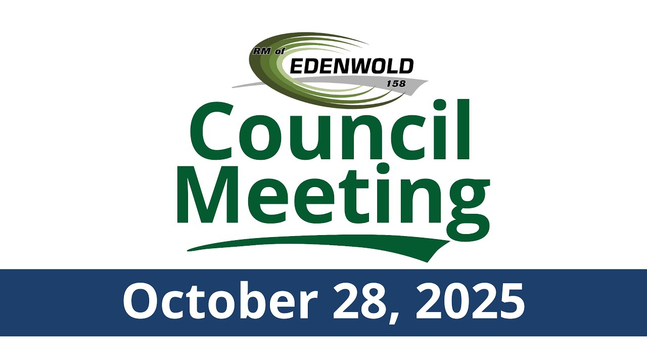 October 28, 2025 - RM of Edenwold Council Meeting
