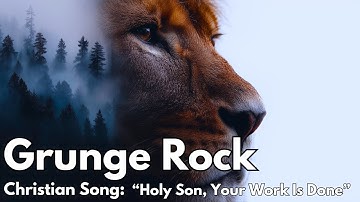 Holy Son, Your Work Is Done – Christian Grunge Rock Worship Song | Redemption Ballad