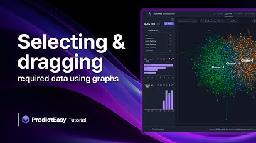Selecting and dragging required data using graphs | PredictEasy Tutorial 🚀