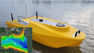 HarborScout 55i - Unmanned Survey Boat for Bathymetry & Siltation Mapping