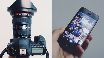 DSLR WiFi, VSCO Cam and Instagram Workflow - Photography Tutorial