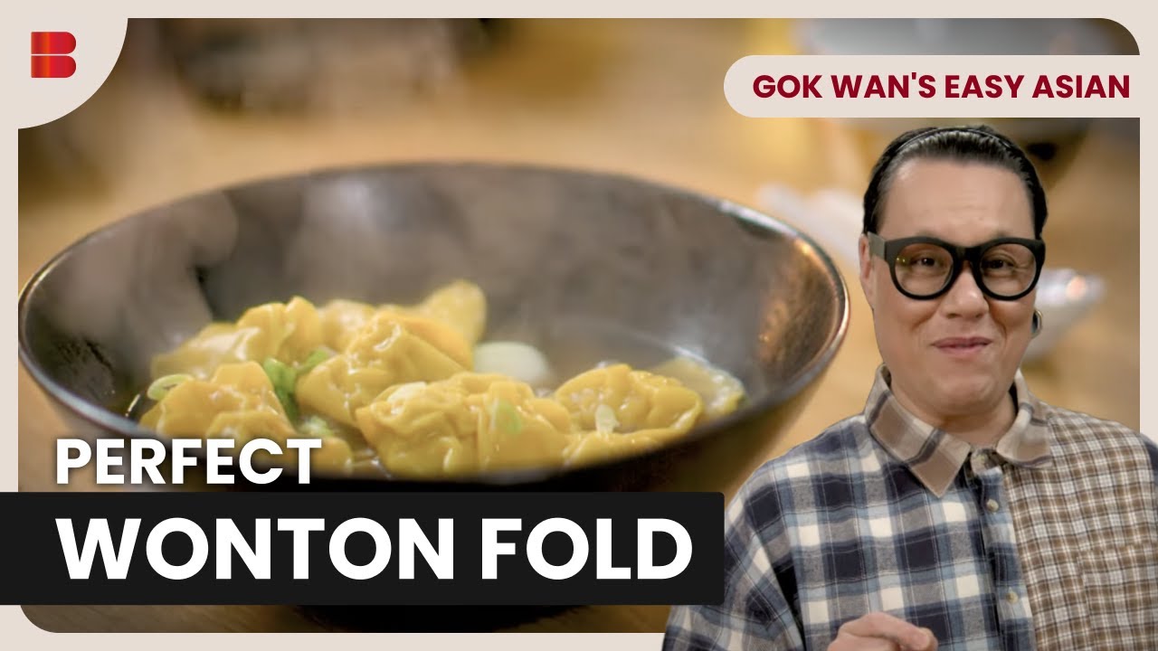 Pork and Prawn Wontons From Scratch | Gok Wan's Easy Asian