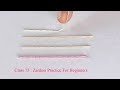 Class 75 : Zardosi continuous stitch for beginners | Aari zardosi stitch basic