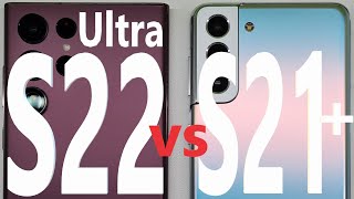 Samsung Galaxy S22 Ultra vs Samsung Galaxy S21+ - SPEED TEST + multitasking - Which is faster!?