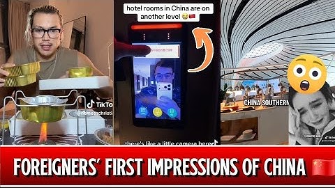 FIRST  HOURS IN CHINA: Foreigners