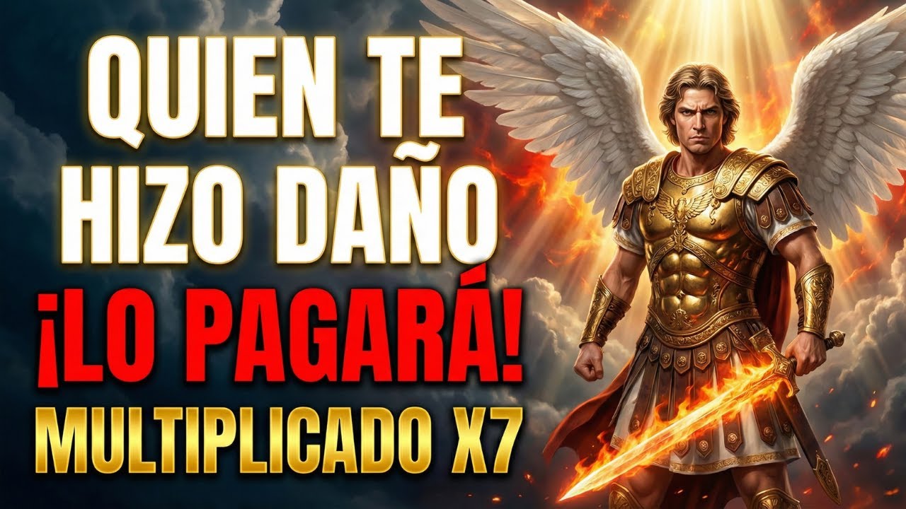 ¡QUIEN TE HIZO DAÑO LO PAGARÁ! 🔥 San Miguel devuelve el mal multiplicado x7