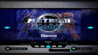 Metroid Prime 2 Echoes Demo Disk
