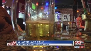 Bars in california could stay open until 4 a.m.