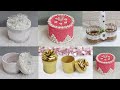 DIY 4 Amazing  Mother&#39;s day gift idea  - Jewelry Box/Bangle box/gift Box | Best out of waste craft