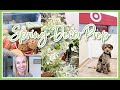 SPRING DECOR, SHOPPING, + CATCHING UP! | SPRING DECOR PLANNING VLOG