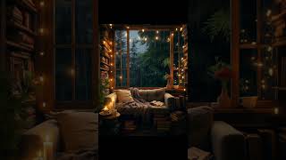 Cozy Rain Night 4K Dolby Vision – Relaxing Room &amp; Rain Sounds Ambience