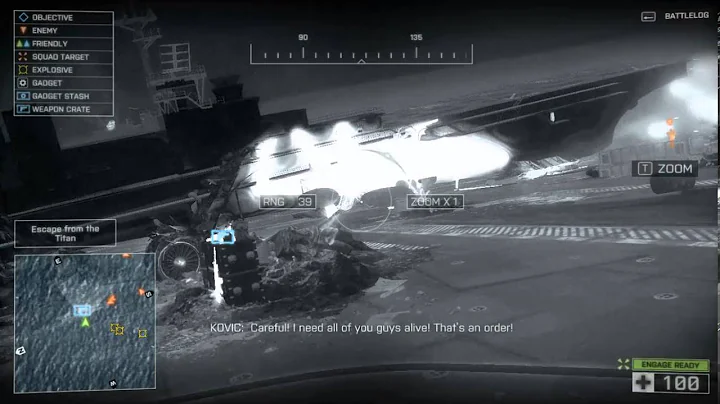battlefield 4   get to the USS titan