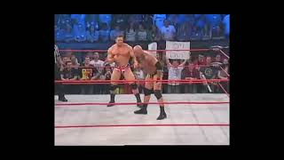 Rob Terry one hand slam Tomko