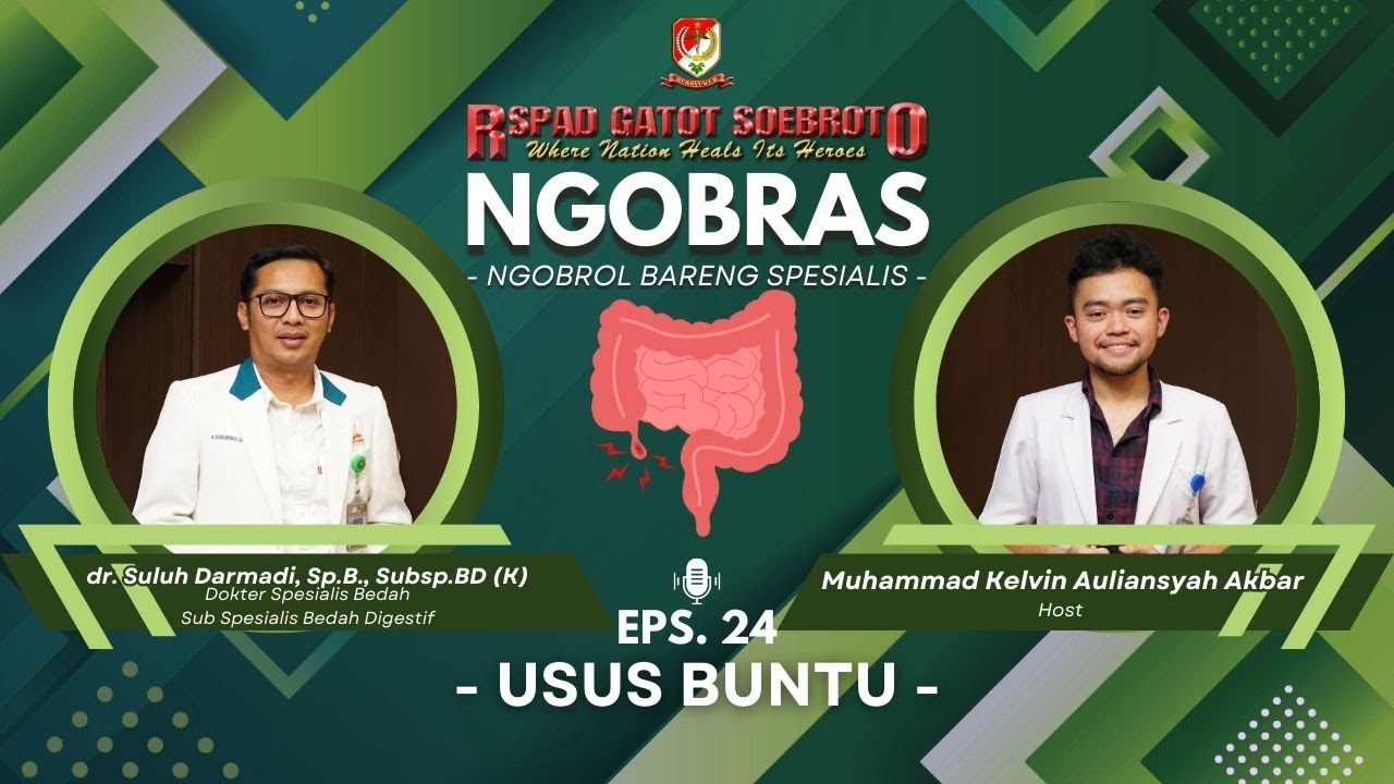 NGOBRAS #24 : 🎥 WASPADA! Inilah Gejala Usus Buntu yang Sering Diabaikan! ⚠️