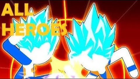 Stick Battle Fight Unlocking All Heroes Characters Gameplay Android, iOS