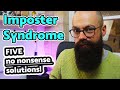 PhD imposter syndrome | 5 surprising no-nonsense solutions!