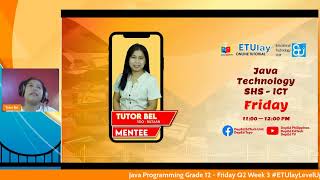 Famous Java Programming Grade 12  - Friday Q2 Week 3 #ETUlayLevelUp #Quarter2 Wealth