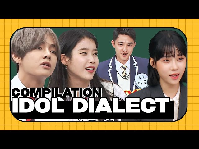 Get lost, spinach Idols Using Regional Dialects Compilation 🤣 class=