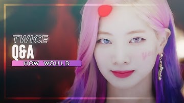 How Would TWICE sing「Q&A」 by Cherry Bullet • Line Distribution