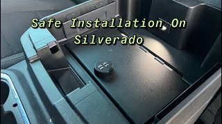 20192022 Chevrolet Silverado  Center Console Safe Installation