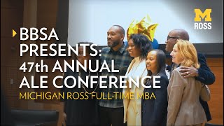 Michigan Ross BBSA presents: 47th Annual ALE Conference by Ross School of Business 406 views 1 year ago 5 minutes, 29 seconds