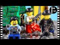 Lego Dashing Bank Robbery Heist City Police Academy School Brickfilm Stop Motion Animation