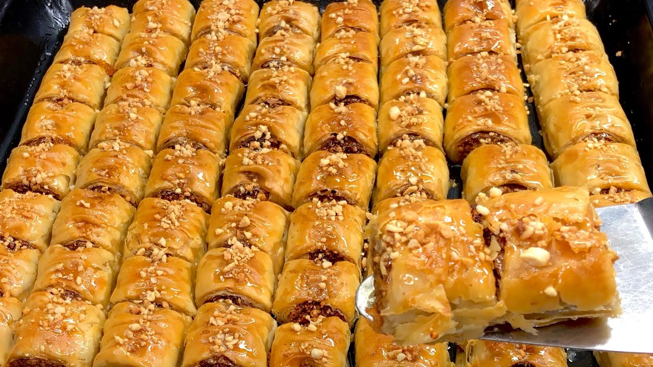 ندمت لي كنت نشري ورقة البسطيلة ⁉️احلى معسلات لشهر رمضان بطريقة محترفة وحشوة اقتصادية والمذاق خيال