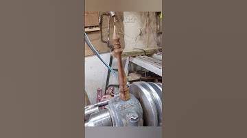 WoodTurning a Mini Table Leg by Hand | Beautiful Wood Lathe Art with Simple Tools