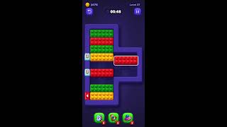 Block Out - color sort Puzzle Level 27 Walkthrough