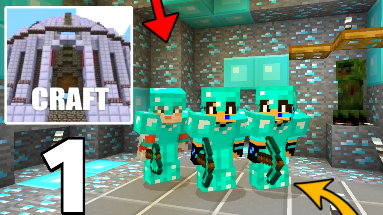 Minicraft Unlimited Diamonds Glitch | Multiplayer Survival Series In Minicraft