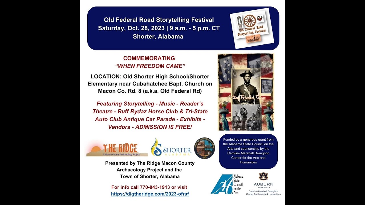 2023 Old Federal Road Storytelling Festival