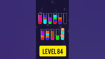 water sort puzzle LeveL 84#watersortpuzzlelevel84#foryou #games #1millionviews #watershort #gaming