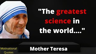 Best Life Lessons Quotes From Mother Teresa | Life Changing Quotes | Love | Motivational Quotes...