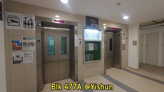 Blk 477A Yishun - 2022 EM Elevator [Lift A]