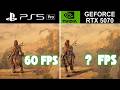 PS5 PRO vs RTX 5070 Horizon Forbidden West GRAPHIC &amp; FPS COMPARISON 4K