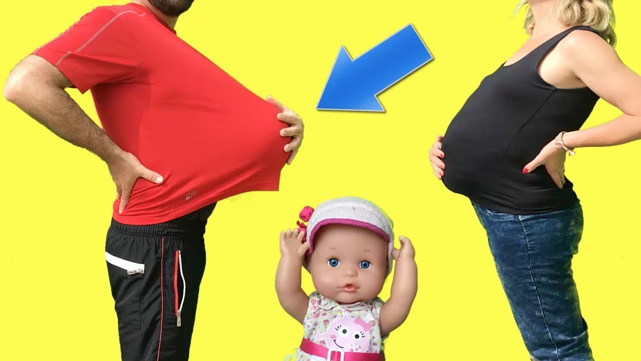 24 Horas Embarazada Con Papa Embarazado Y Mis Munecas Bebes Nenuco Lola Y Hermanas Youtube