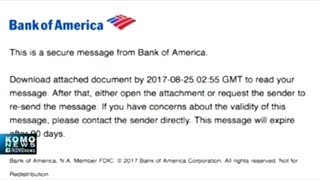 Bank Of America Email Scam!