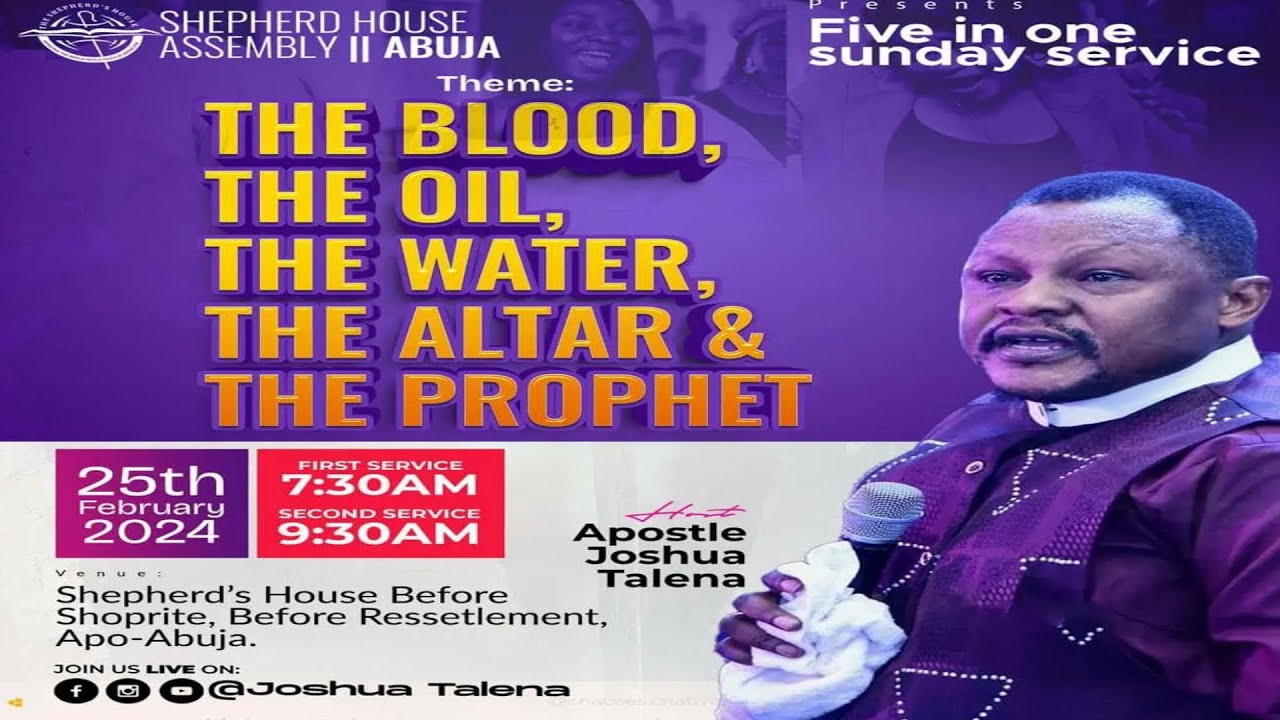 THE ALTAR, THE PROPHET AND IT'S TOKEN By Apostle Joshua Talena