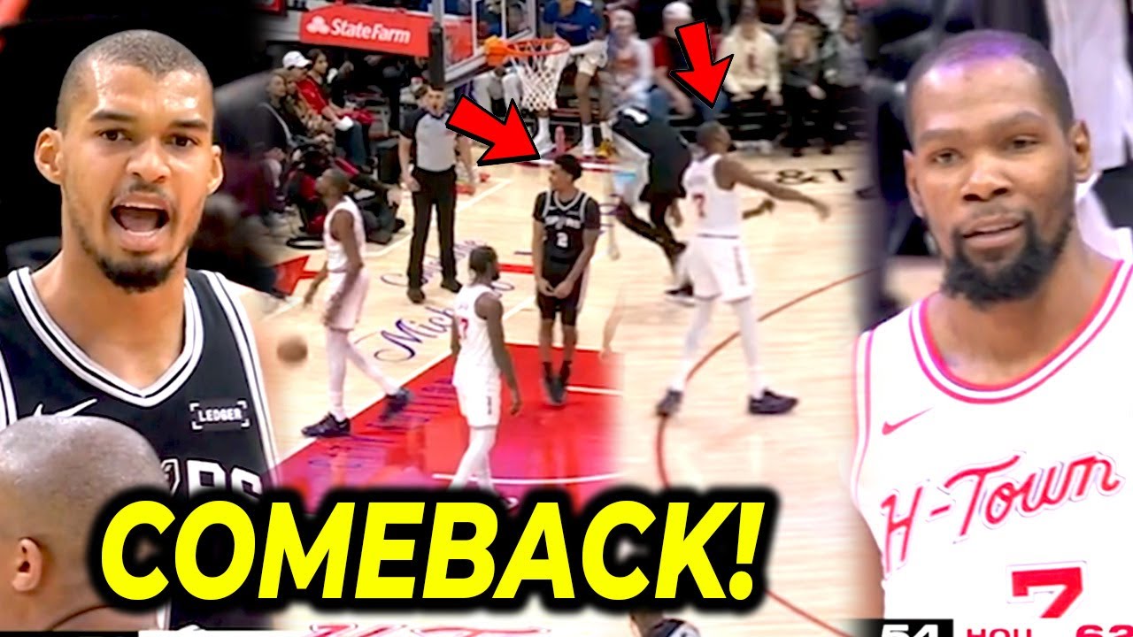 DURANT VS WEMBY! Napasuntok sa nangyari si KD, inangasan pa ng Fil-Am Dylan Harper panis si KD!