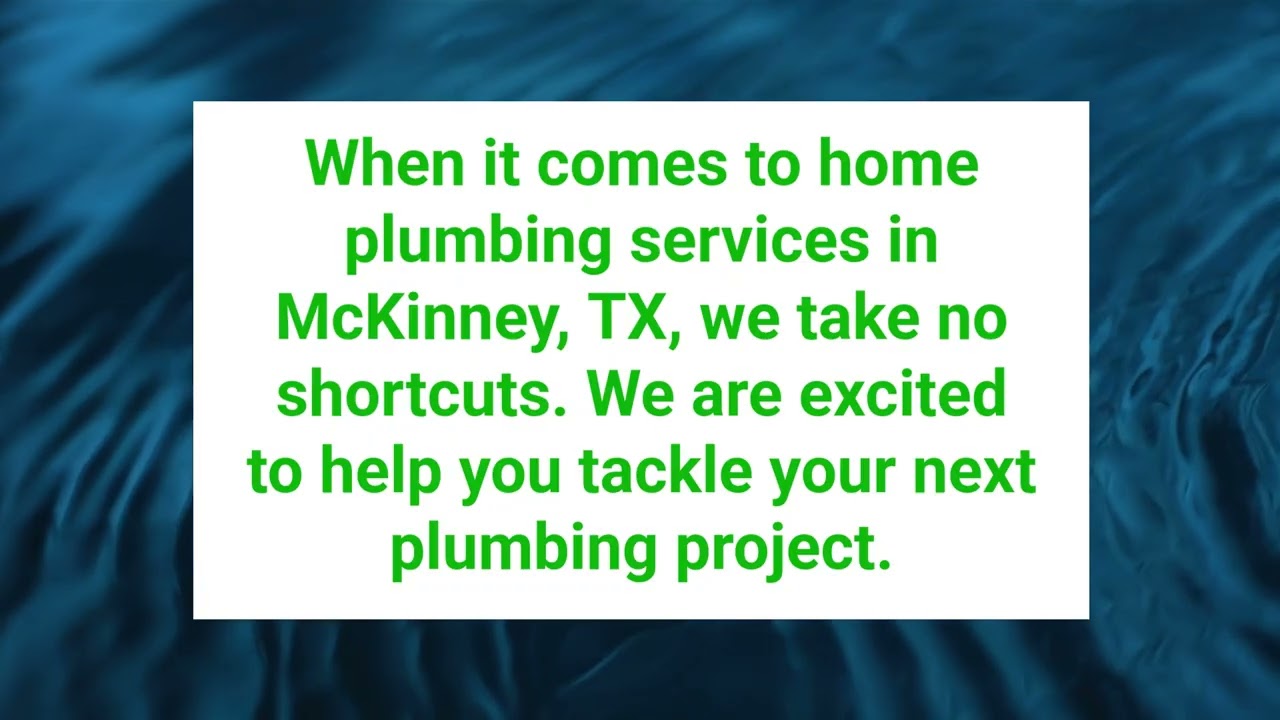 JMP Plumbing Services LLC - Affordable Plumbing Services in McKinney, TX