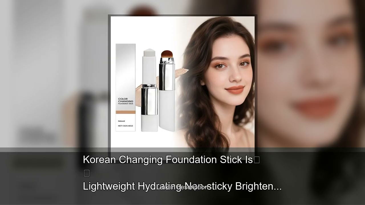 Korean Changing Foundation Stick Is Lightweight Hydrating Non-sticky Brightening Foundation Col