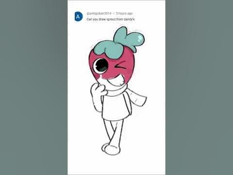 Sprout from Dandy's World drawing #art #drawing #shorts #dandyworld # ...