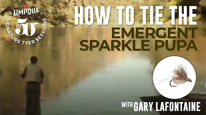 How to tie the Emergent Sparkle Pupa with old foot...