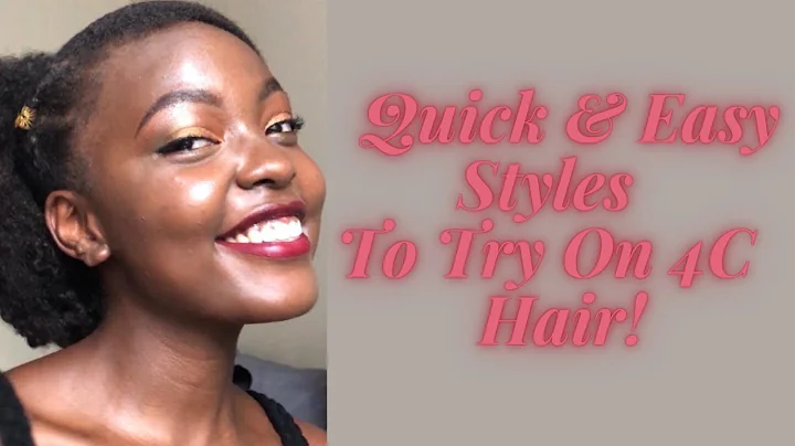 Quick & Easy Styles To Try On 4C Hair! Ft. TCB Naturals