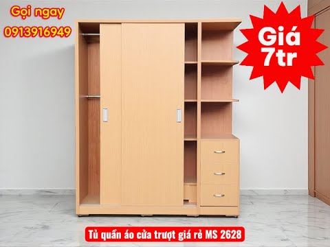 Tủ Quần Áo Cửa Trượt Hiện Đại | Giải Pháp Tiết Kiệm Diện Tích